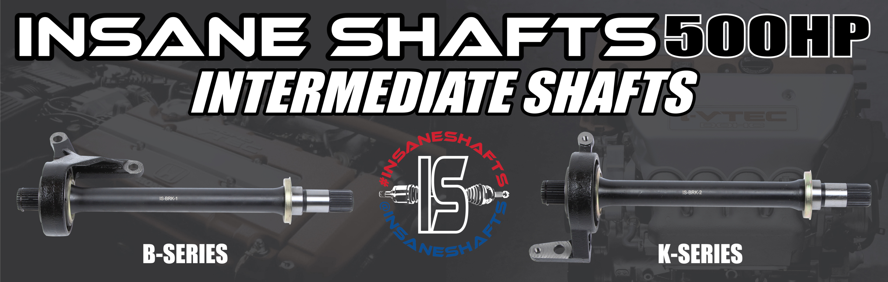 Automotive Insane Shafts Intermediate Shaft 92-00 Honda Civic EG EK B ...